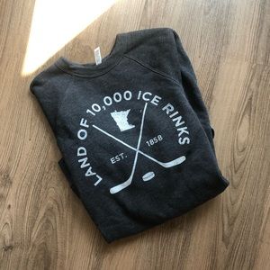 land of 10,000 ice rinks sweatshirt